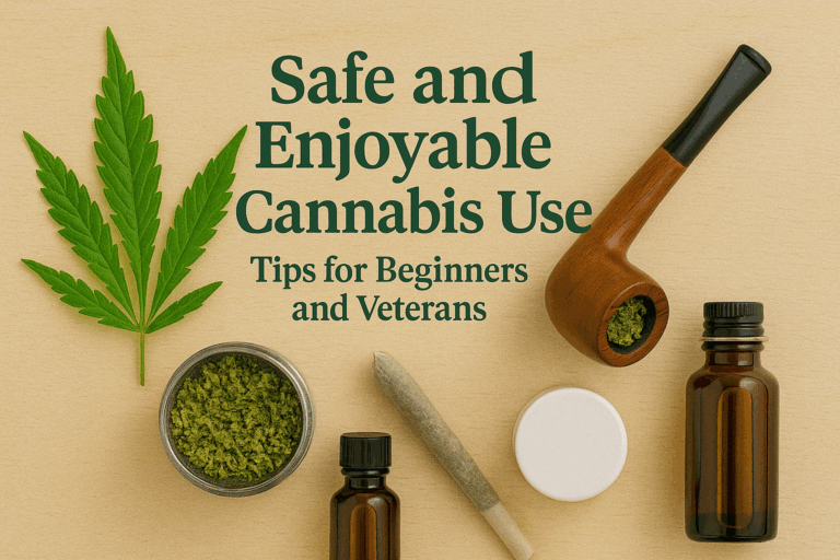 Safe and Enjoyable Cannabis Use: Tips for Beginners and Veterans image
