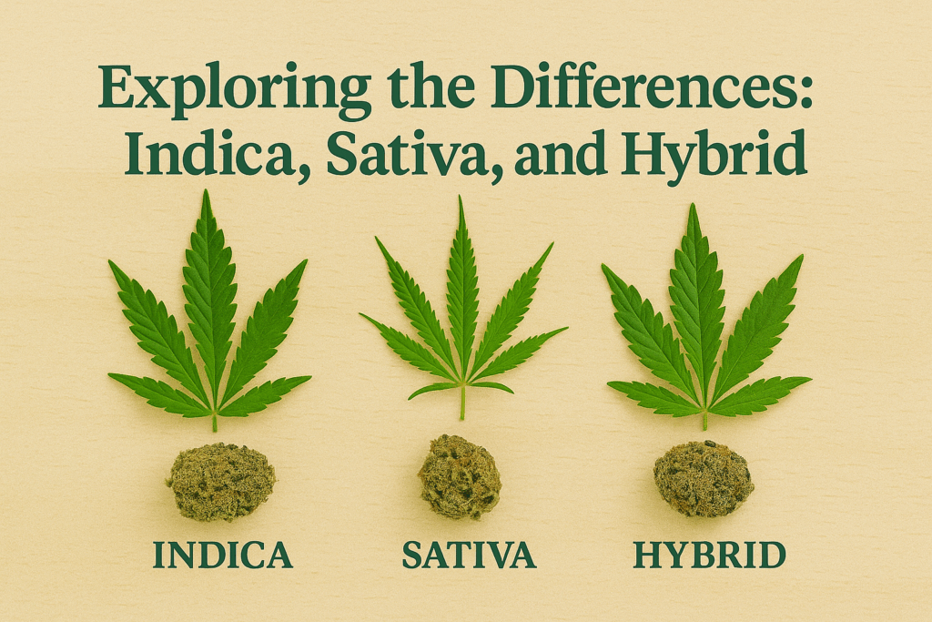 Exploring the Differences: Indica, Sativa, and Hybrid image