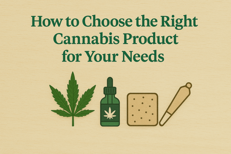 How to Choose the Right Cannabis Product for Your Needs image